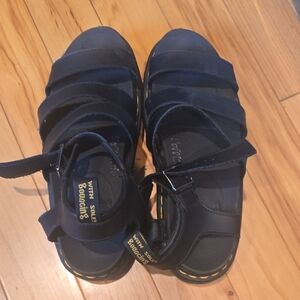 Dr. Martens Black Sandals